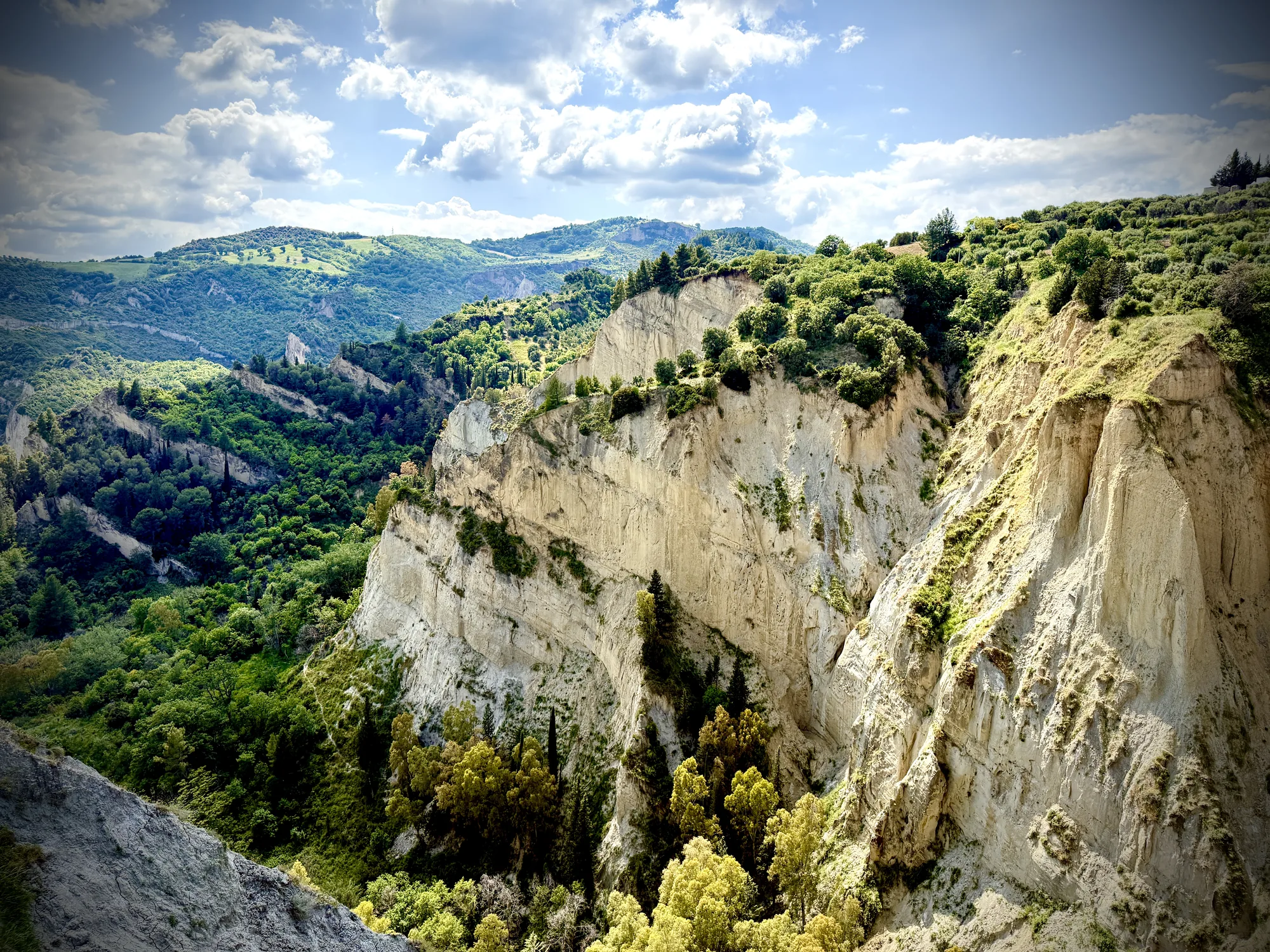 The Calanchi clay ravines of Aliano, Basilicata — southern Italy